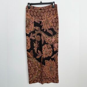 Peruvian Connection Size S • 100% Pima Cotton Knit Long Skirt.